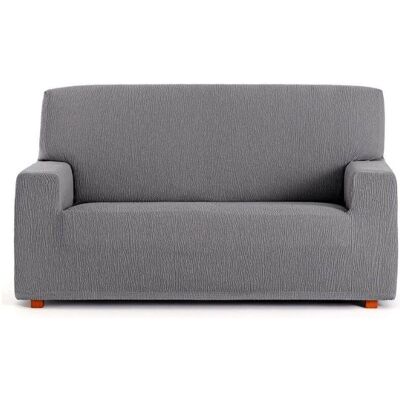 Funda de Sofá Troya Gris - Elástico 3 Plazas Funda de Sofá Troya Gris - Elástico 3 Plazas