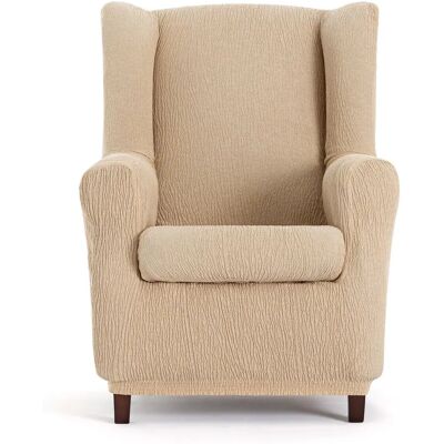 Housse de fauteuil EYSA TROYA - Beige - Publicité Housse de fauteuil EYSA TROYA - Beige - Publicité