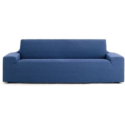 Housse de canapé bleu EYSA JAZ - 2 places polyester coton - Publicité Housse de canapé bleu EYSA JAZ - 2 places polyester coton - Publicité