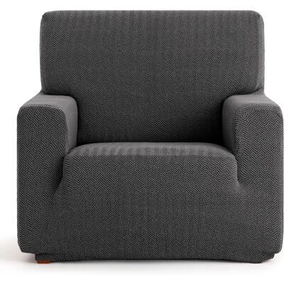 Housse de Fauteuil Jaz EYSA - Gris Foncé - Protection et Ajustement - Publicité Housse de Fauteuil Jaz EYSA - Gris Foncé - Protection et Ajustement - Publicité
