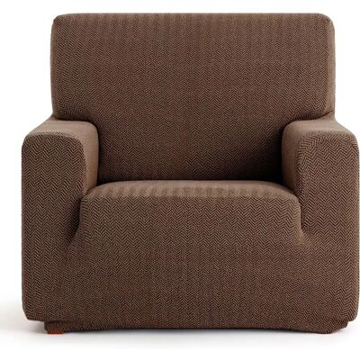 Housse de Fauteuil Eysa JAZ Marron - Armchair slipcover - Publicité Housse de Fauteuil Eysa JAZ Marron - Armchair slipcover - Publicité