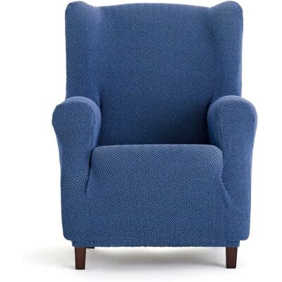 Funda de Sillón EYSA JAZ Azul - Cubierta para Sofá Funda de Sillón EYSA JAZ Azul - Cubierta para Sofá