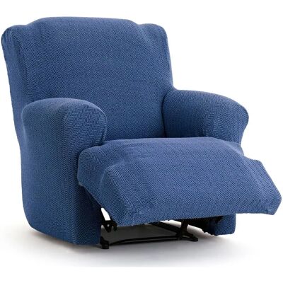 Housse de Fauteuil Eysa JAZ Bleu - Protection Canapé - Publicité Housse de Fauteuil Eysa JAZ Bleu - Protection Canapé - Publicité