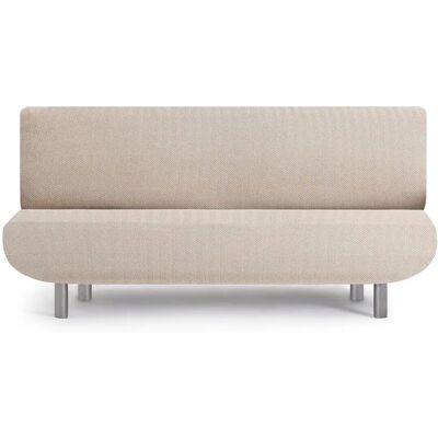 Housse de Canapé Beige 3 Places EYSA - Protection Élastique Jacquard - Publicité Housse de Canapé Beige 3 Places EYSA - Protection Élastique Jacquard - Publicité