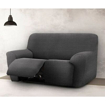 Housse de Canapé Eysa JAZ Gris foncé 2 Places - Protège-Sofa - Publicité Housse de Canapé Eysa JAZ Gris foncé 2 Places - Protège-Sofa - Publicité