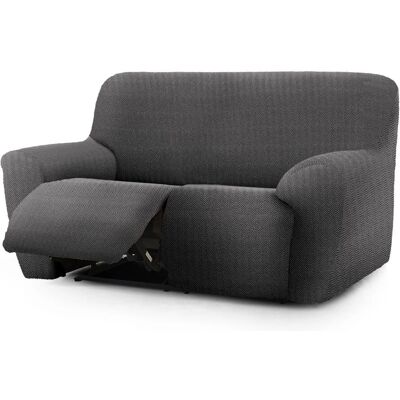 Housse de Canapé Jaz Gris Foncé - Extensible 3 Places - Publicité Housse de Canapé Jaz Gris Foncé - Extensible 3 Places - Publicité