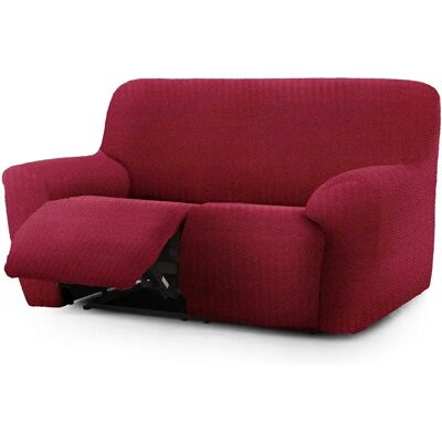 Housse de Canapé Eysa JAZ Bordeaux - Extensible, Coton-Polyester, 3 Places - Publicité Housse de Canapé Eysa JAZ Bordeaux - Extensible, Coton-Polyester, 3 Places - Publicité