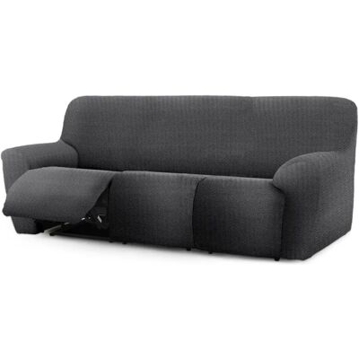 Housse de Canapé EYSA Gris Foncé - Extensible 3 Places - Publicité Housse de Canapé EYSA Gris Foncé - Extensible 3 Places - Publicité