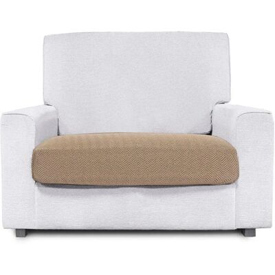 Eysa JAZ Beige Sofa Cover - Adjustable Elastic 85x15x100cm Eysa JAZ Beige Sofa Cover - Adjustable Elastic 85x15x100cm
