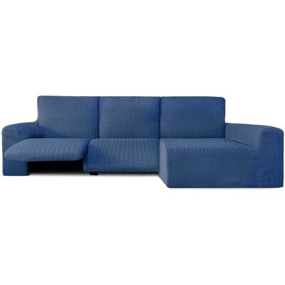 Housse de Chaise Longue Bleue avec Bras Droit EYSA JAZ - Publicité Housse de Chaise Longue Bleue avec Bras Droit EYSA JAZ - Publicité