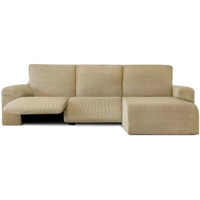 Housse de Canapé EYSA JAZ Beige Bras Droit - Housse de Sofa - Publicité Housse de Canapé EYSA JAZ Beige Bras Droit - Housse de Sofa - Publicité