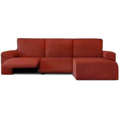 Housse de Chaise Longue JAZ Rouge Foncé - Bras court droit - 360x120x120 cm - Publicité Housse de Chaise Longue JAZ Rouge Foncé - Bras court droit - 360x120x120 cm - Publicité