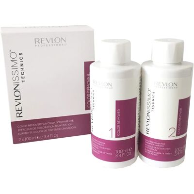 Removedor de color Revlon - 2 x 100 ml - Tipo de cabello: Cabello Removedor de color Revlon - 2 x 100 ml - Tipo de cabello: Cabello