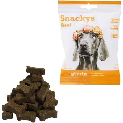 Gâterie pour Chiens Gloria Bœuf - 30 x 75 g - Publicité Gâterie pour Chiens Gloria Bœuf - 30 x 75 g - Publicité