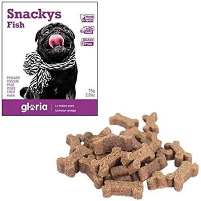 Friandises pour chiens Cœurs de poisson Gloria Pets - Publicité Friandises pour chiens Cœurs de poisson Gloria Pets - Publicité