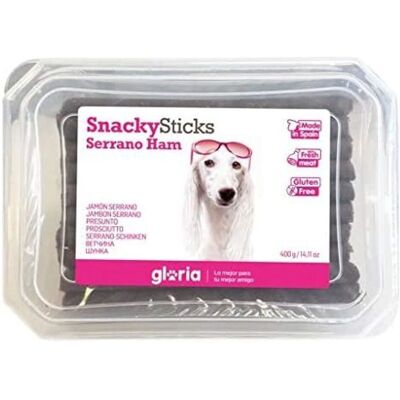 Premios para perros Gloria - Snackys Sticks Jamon 900G Premios para perros Gloria - Snackys Sticks Jamon 900G