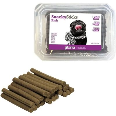 Gloria Pets Snackys Sticks Fish - Dog Treats - 400g Gloria Pets Snackys Sticks Fish - Dog Treats - 400g