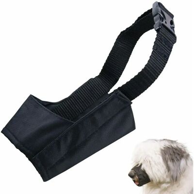 Gloria Black Nylon Muzzle Size 3 - Muzzle Gloria Black Nylon Muzzle Size 3 - Muzzle