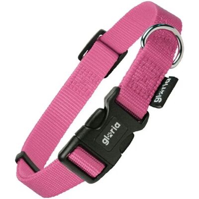 Gloria Pink Hundehalsband - Groß (36-70 cm) - Hundehalsband Gloria Pink Hundehalsband - Groß (36-70 cm) - Hundehalsband