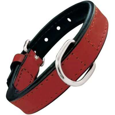 Gloria Hundhalsband - Gepolstert Rot - 30cm - Hundhalsband Gloria Hundhalsband - Gepolstert Rot - 30cm - Hundhalsband