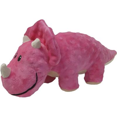 Yamata Dinosaur Rose Jouet pour Animaux - Jouet pour Animaux - Publicité Yamata Dinosaur Rose Jouet pour Animaux - Jouet pour Animaux - Publicité
