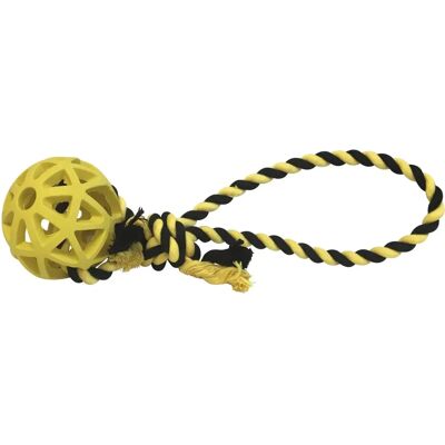 Gloria Pets Atombal met Touw - Honden Speelgoed Gloria Pets Atombal met Touw - Honden Speelgoed