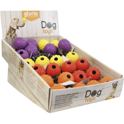 Jouet à mâcher pour chien Gloria avec corde en caoutchouc - Produit pour chiens Jouet à mâcher pour chien Gloria avec corde en caoutchouc - Produit pour chiens