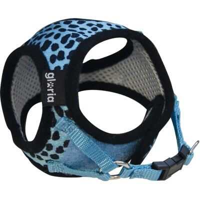 Gloria Hondengeschirr Luipaardprint 17-22 cm Blauw XS - Hondengeschirr Gloria Hondengeschirr Luipaardprint 17-22 cm Blauw XS - Hondengeschirr