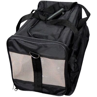 Sac pour animaux Gloria Trip Noir Pliable - Sac de voyage - Publicité Sac pour animaux Gloria Trip Noir Pliable - Sac de voyage - Publicité
