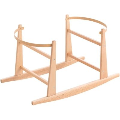Soporte de Madera Natural para Capazo de Cambrass - Soporte para Capazo Soporte de Madera Natural para Capazo de Cambrass - Soporte para Capazo
