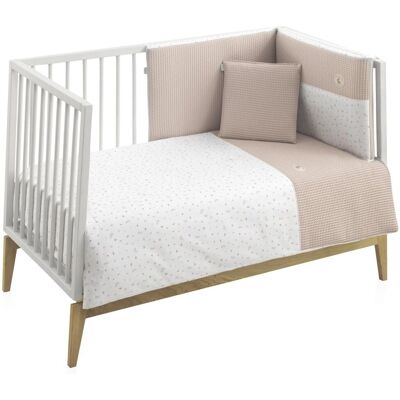 Cambrass - Nordica 70 Rabbit Beige - 110x170x3 cm - Ropa de cuna Cambrass - Nordica 70 Rabbit Beige - 110x170x3 cm - Ropa de cuna