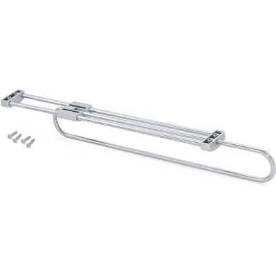 EMUCA - Uittrekbare garderobehanger - Aluminium - Staal - Plastic EMUCA - Uittrekbare garderobehanger - Aluminium - Staal - Plastic