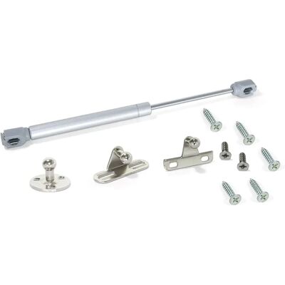 Emuca Pistones para puertas elevables - 10 uds, 5kg, 80mm Emuca Pistones para puertas elevables - 10 uds, 5kg, 80mm