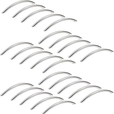Emuca Möbelgriff Porto - 152mm, Satin Nickel, 128mm Abstand Emuca Möbelgriff Porto - 152mm, Satin Nickel, 128mm Abstand
