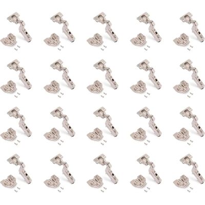 Emuca Nikkel Scharnieren met Soft-close X91 - 20 stuks Emuca Nikkel Scharnieren met Soft-close X91 - 20 stuks