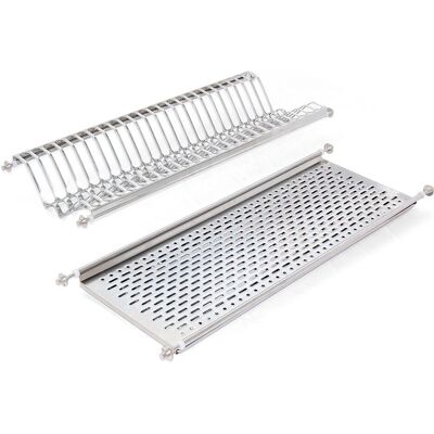 Scolapiatti in acciaio inox Emuca - Per mobili da 70cm Scolapiatti in acciaio inox Emuca - Per mobili da 70cm