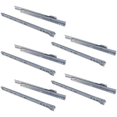 Emuca Trilhos de Gaveta 350mm Cinza Emuca Trilhos de Gaveta 350mm Cinza