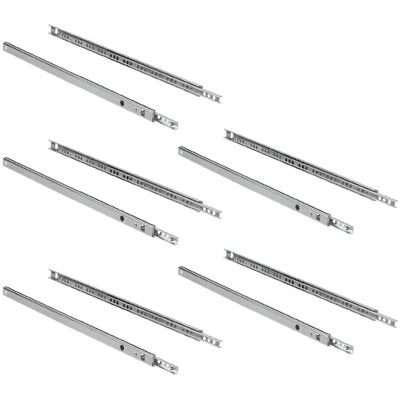 EMUCA Drawer Slides - 17mm Height - 374mm Depth - Partial Extraction EMUCA Drawer Slides - 17mm Height - 374mm Depth - Partial Extraction