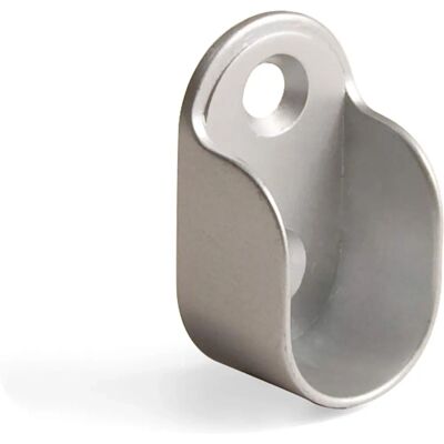 EMUCA 7060825 Suporte para Barra de Armário - Conjunto de 10 EMUCA 7060825 Suporte para Barra de Armário - Conjunto de 10