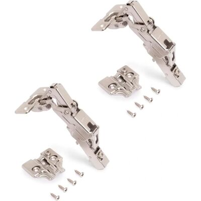 Set di Cerniere X91 165° Chiusura Morbida Nickel Set di Cerniere X91 165° Chiusura Morbida Nickel