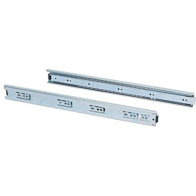 Emuca Ladegeleiders - 45mm Hoogte, 350mm Lengte, Volledige uittrek, Zink Emuca Ladegeleiders - 45mm Hoogte, 350mm Lengte, Volledige uittrek, Zink