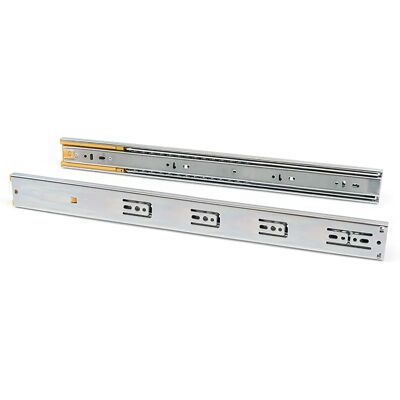Stalen ladegeleiders - 45x300mm soft-close verzinkt Stalen ladegeleiders - 45x300mm soft-close verzinkt