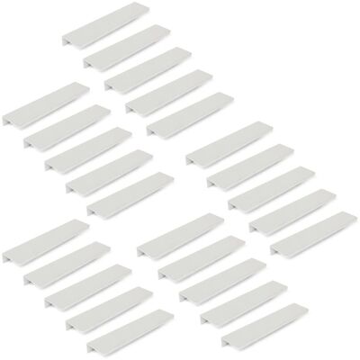 Conjunto de Manijas Emuca Setubal - 198mm Aluminio Mate - Tirador de Mueble Conjunto de Manijas Emuca Setubal - 198mm Aluminio Mate - Tirador de Mueble