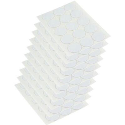 Emuca Witte 20mm Zelfklevende meubelkapjes - Type meubel Emuca Witte 20mm Zelfklevende meubelkapjes - Type meubel