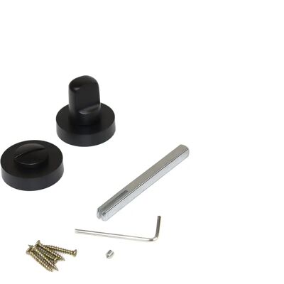Emuca Modèle 1279014 - Ensemble de serrure ronde - Noir Emuca Modèle 1279014 - Ensemble de serrure ronde - Noir