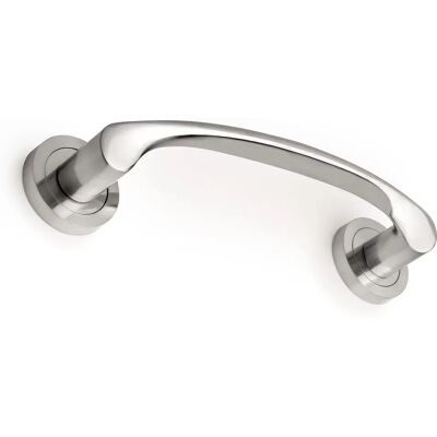 Emuca - Lot de 4 Poignées pour Portes Coulissantes Nickel Satiné D.50 mm Emuca - Lot de 4 Poignées pour Portes Coulissantes Nickel Satiné D.50 mm
