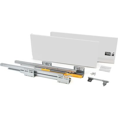 Emuca Küchen- und Badezimmerschubladenset - 30kg, Höhe 185mm, Tiefe 450mm Emuca Küchen- und Badezimmerschubladenset - 30kg, Höhe 185mm, Tiefe 450mm