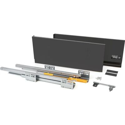 Emuca Concept 30 kg White Steel Kitchen Drawer Kit - Kitchen Drawer Kit Emuca Concept 30 kg White Steel Kitchen Drawer Kit - Kitchen Drawer Kit