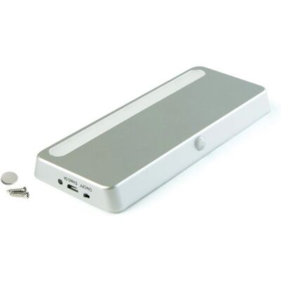 Luz LED recargable Emuca Kraz con sensor de movimiento Luz LED recargable Emuca Kraz con sensor de movimiento