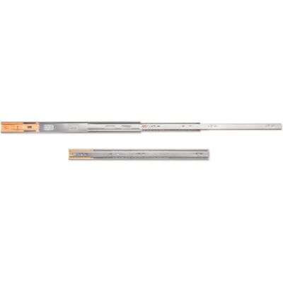 Emuca Steel Drawer Slides 45mm, Full Extension, Soft Close Emuca Steel Drawer Slides 45mm, Full Extension, Soft Close